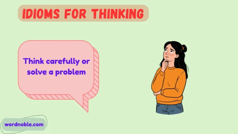 Idioms for Thinking