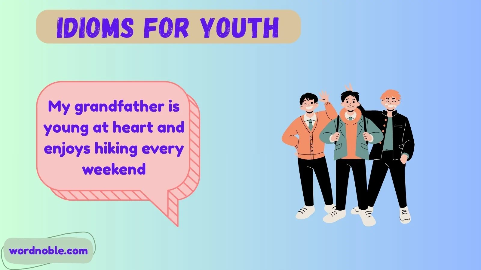 idioms for youth