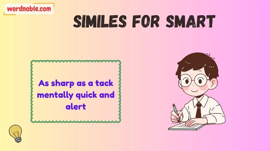 Meaning of Similes for Smart