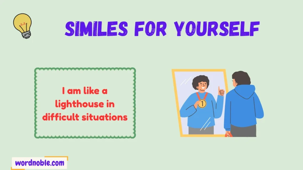 Meaning of Similes for Yourself