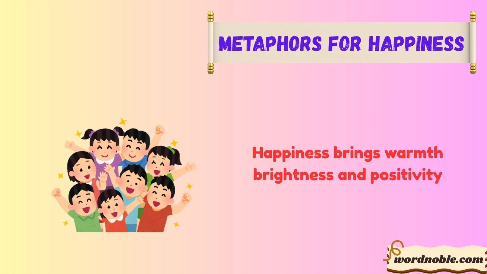 metaphors for happiness