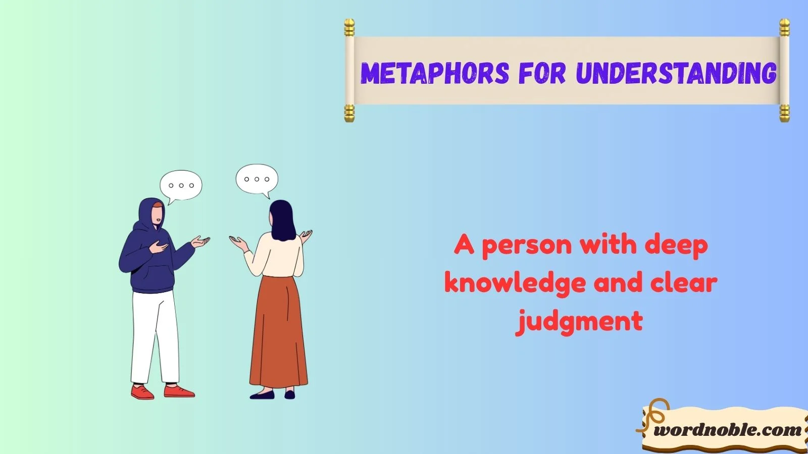 metaphors for understanding