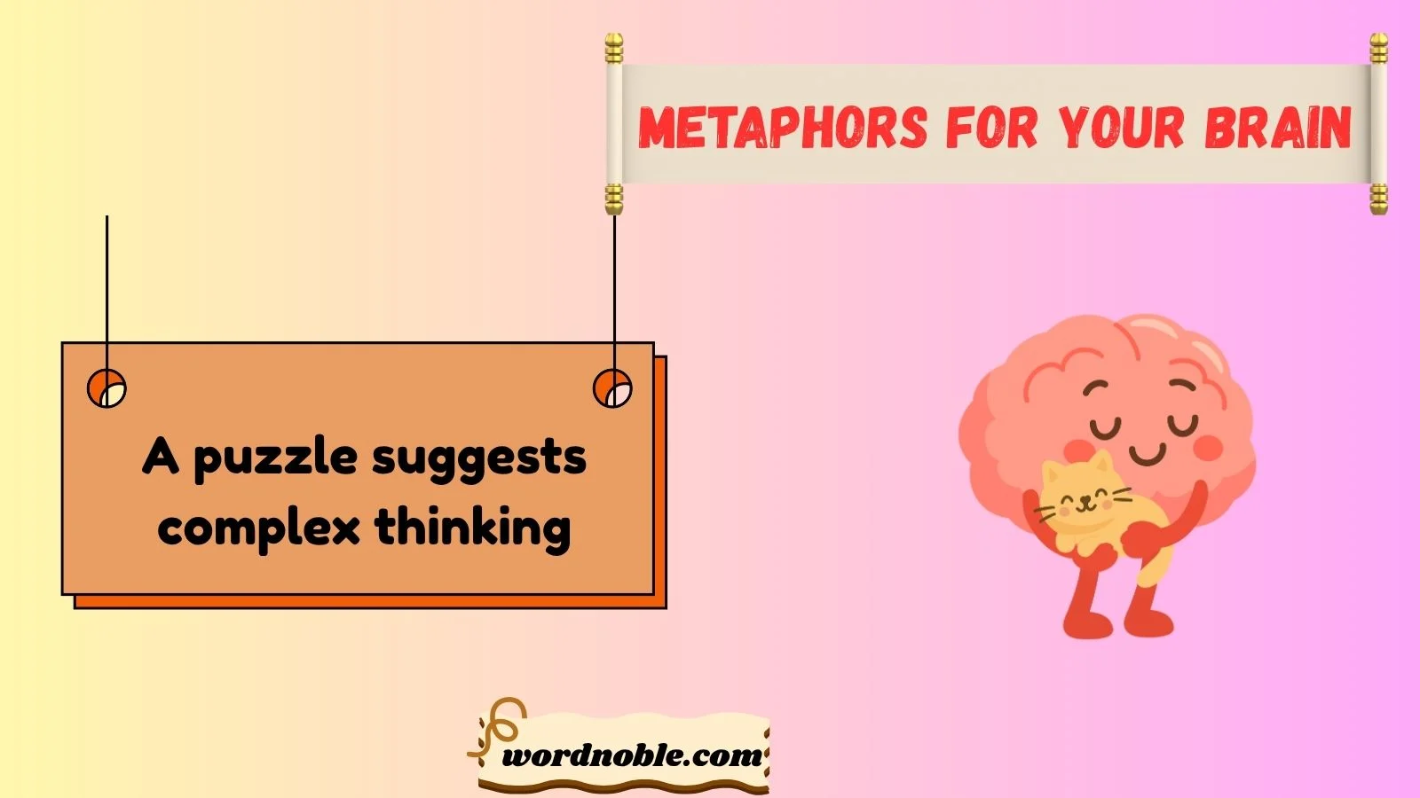 metaphors for your brain
