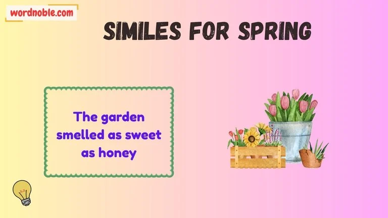 similes for spring
