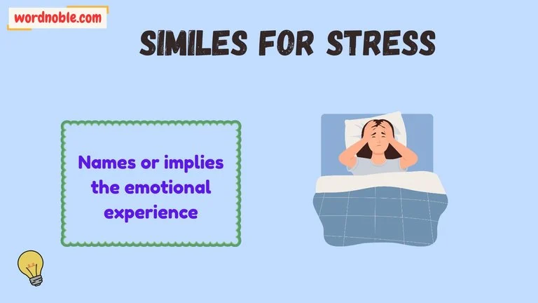similes for stress