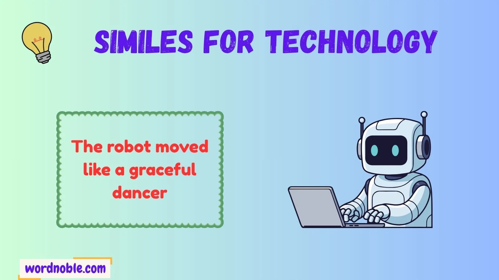 similes for technology