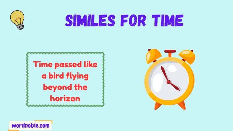 similes for time