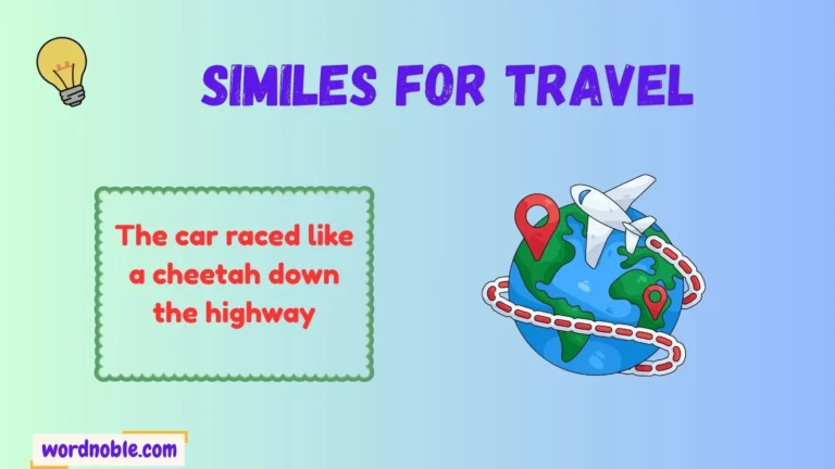 similes for travel
