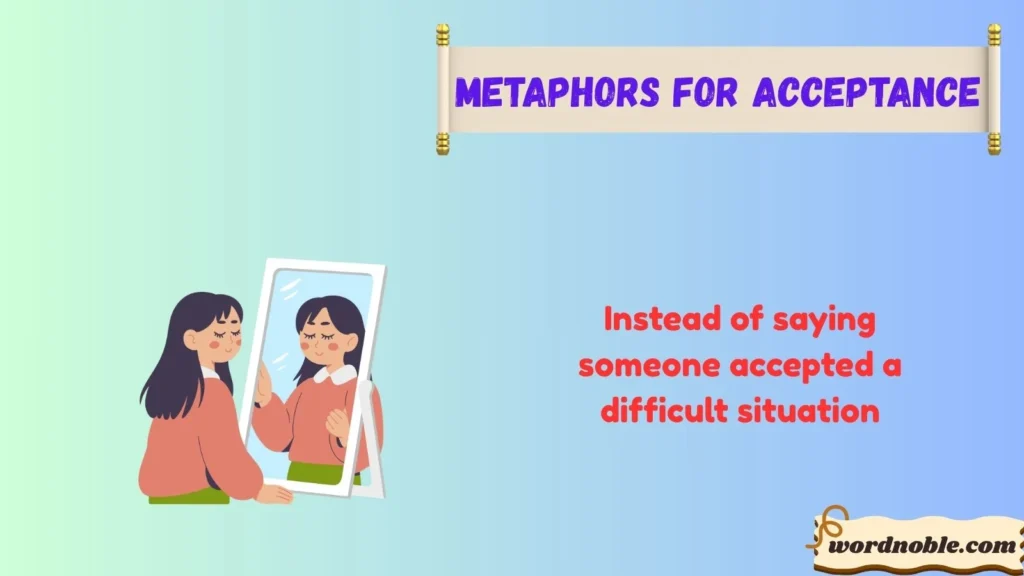 What Are Metaphors for Acceptance?