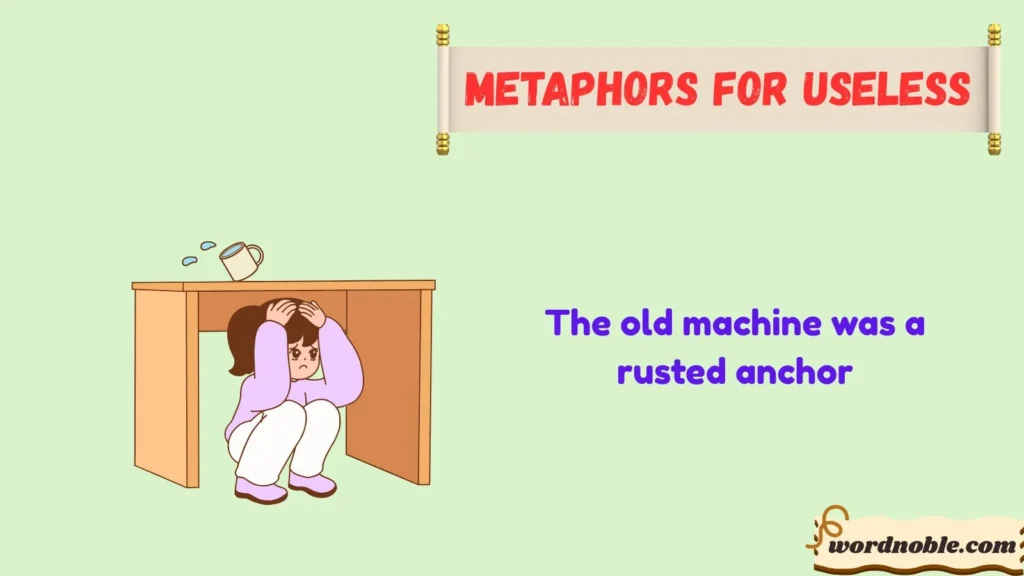 What Are Metaphors for Useless?