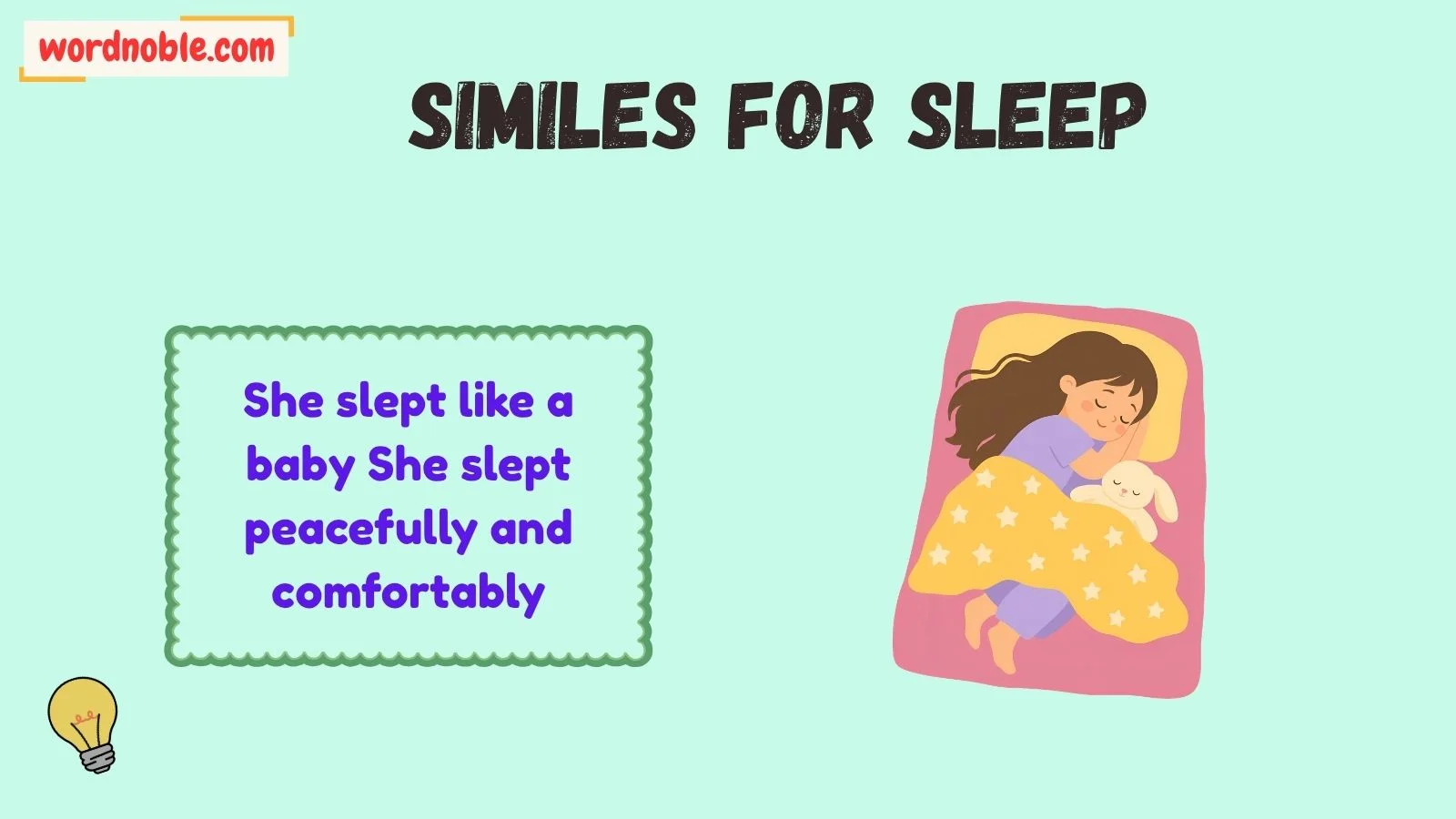 What Do Similes for Sleep Mean?