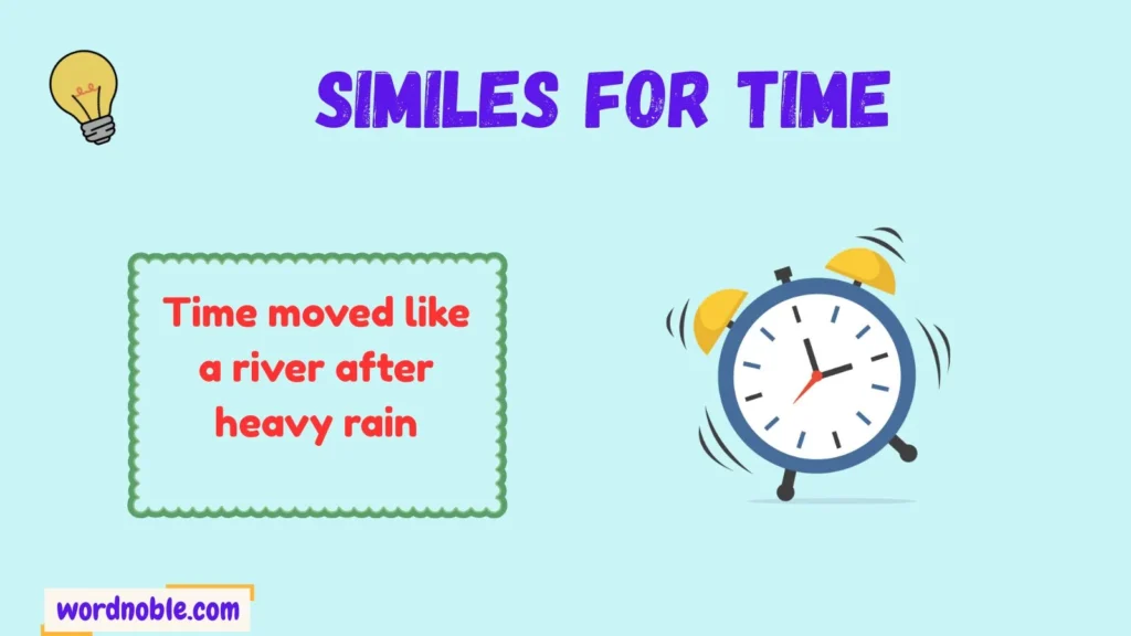 What Do Similes for Time Mean?
