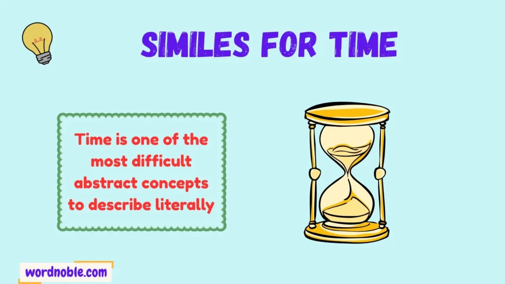 Why Do Writers Use Similes for Time?