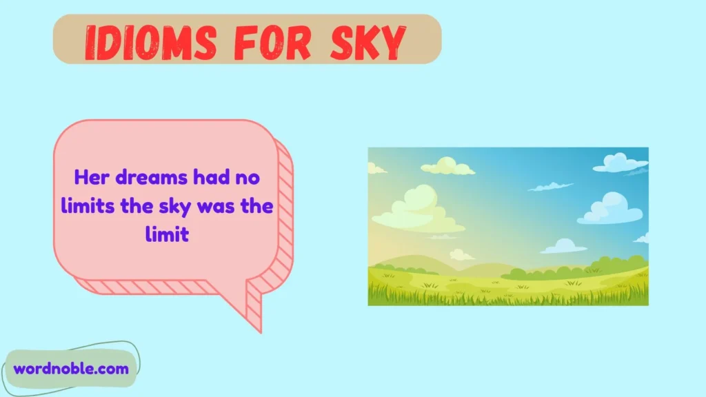 Why Do Writers Use Sky Idioms?