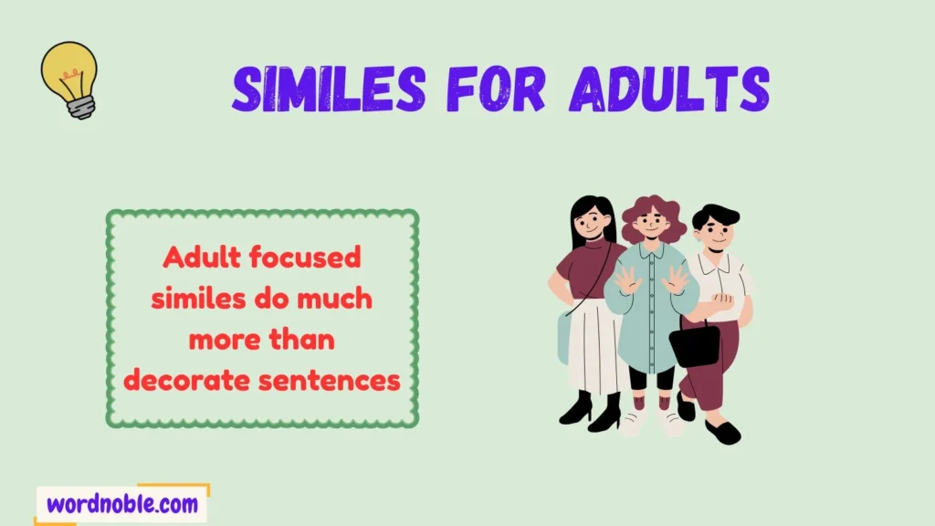 Why Writers Use Similes for Adults