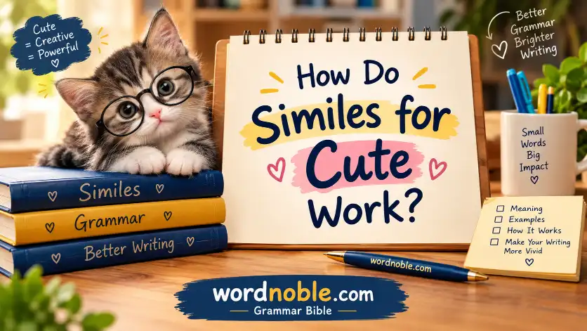 How Do Similes for Cute Work?