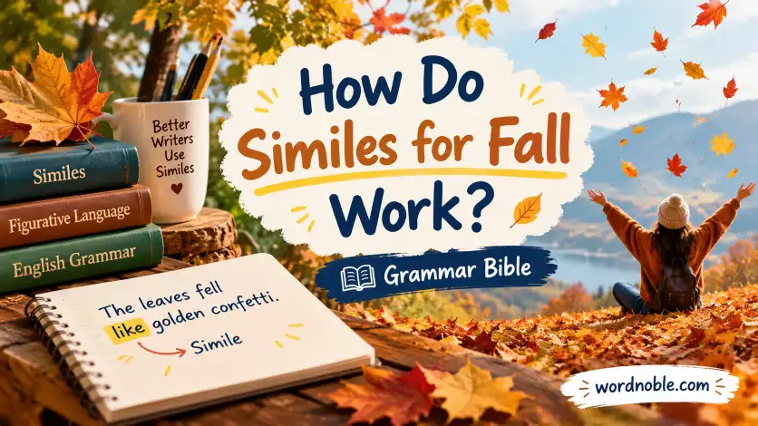 How Do Similes for Fall Work?