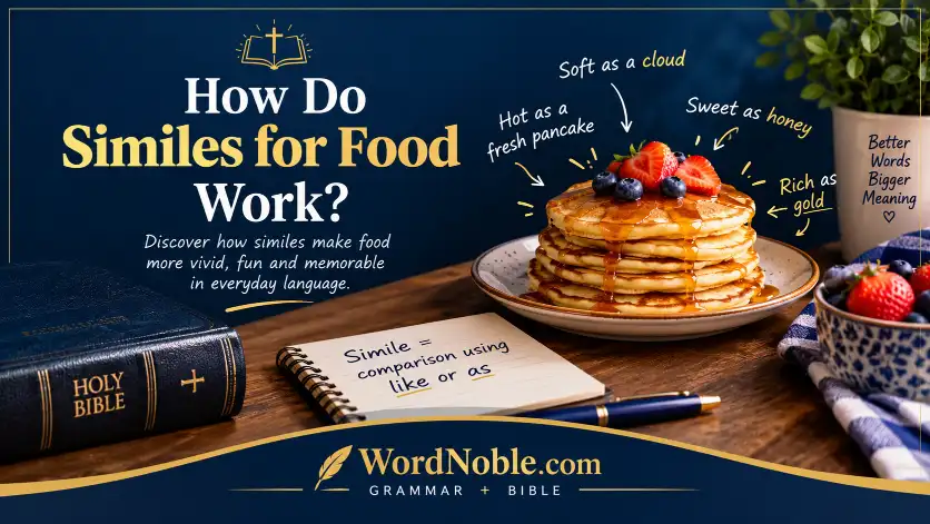 How Do Similes for Food Work?