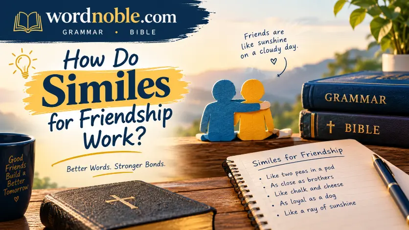 How Do Similes for Friendship Work?