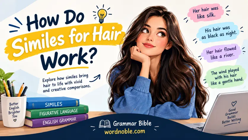 How Do Similes for Hair Work?