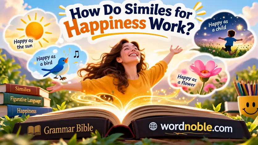 How Do Similes for Happiness Work?