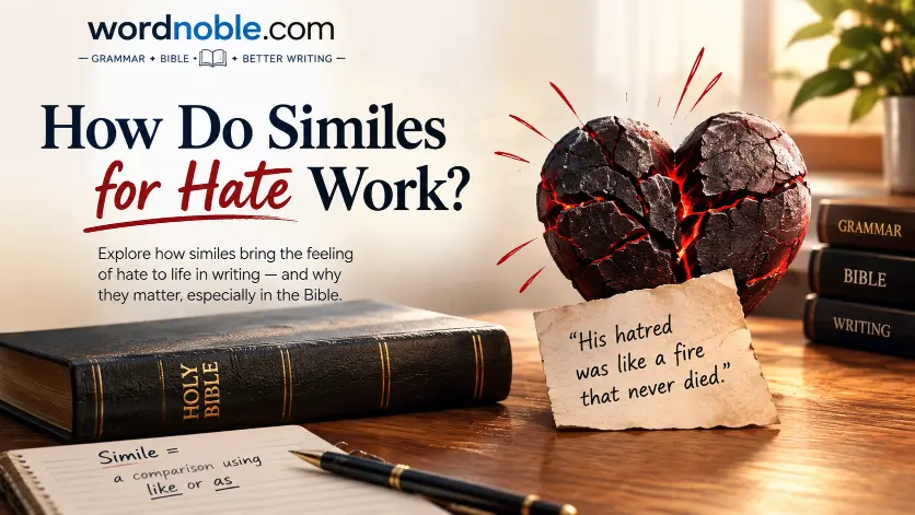 How Do Similes for Hate Work?