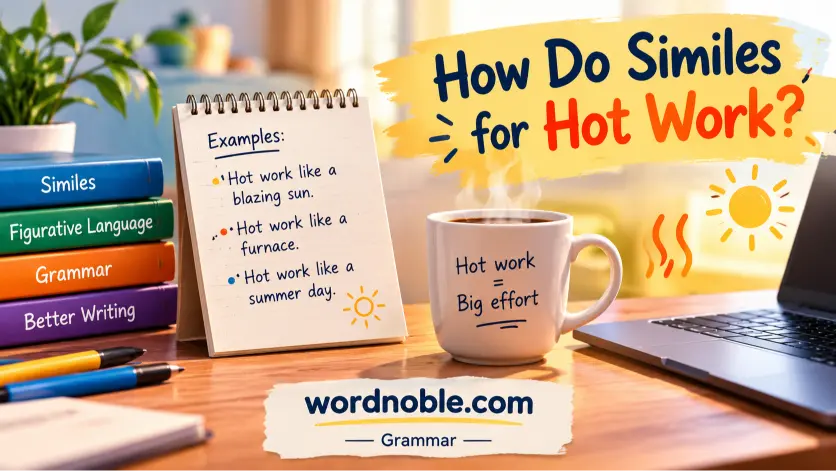 How Do Similes for Hot Work?