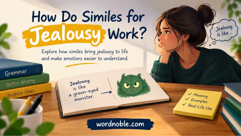 How Do Similes for Jealousy Work?