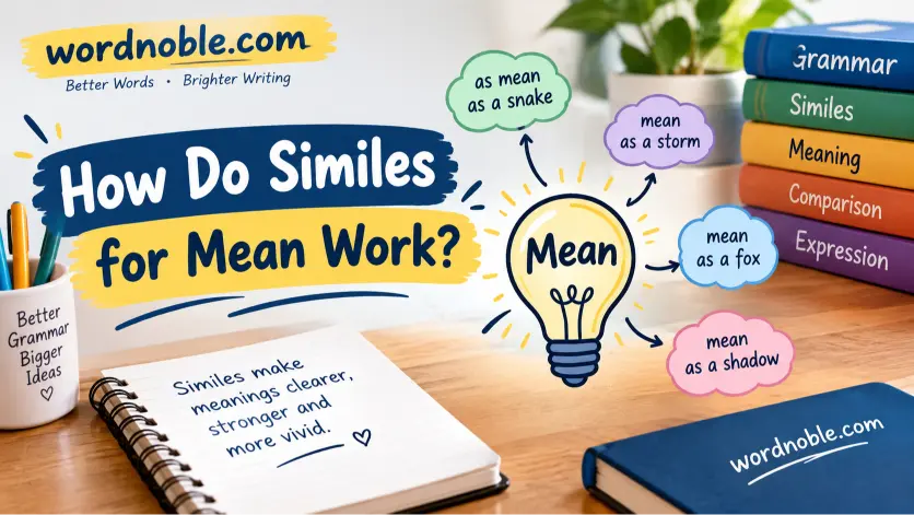 How Do Similes for Mean Work?