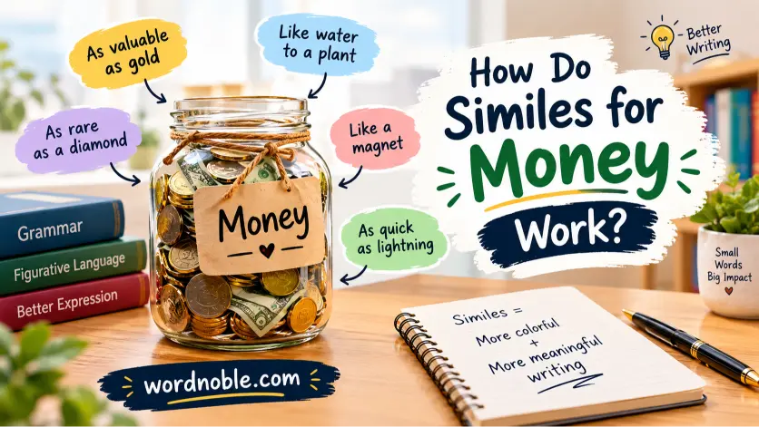 How Do Similes for Money Work?