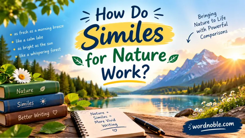 How Do Similes for Nature Work?