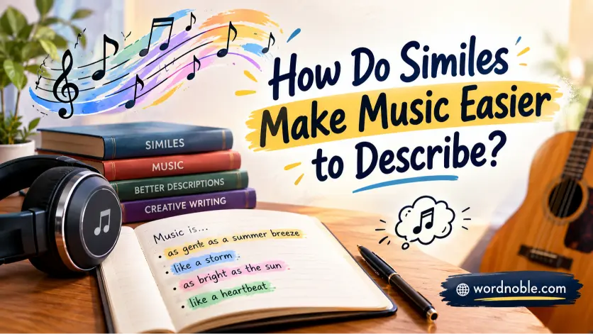 How Do Similes Make Music Easier to Describe?
