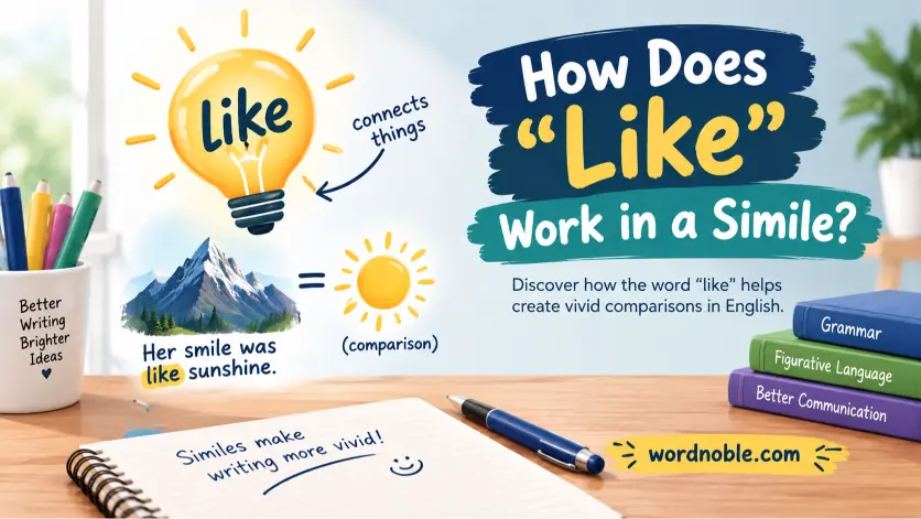 How Does âLikeâ Work in a Simile?