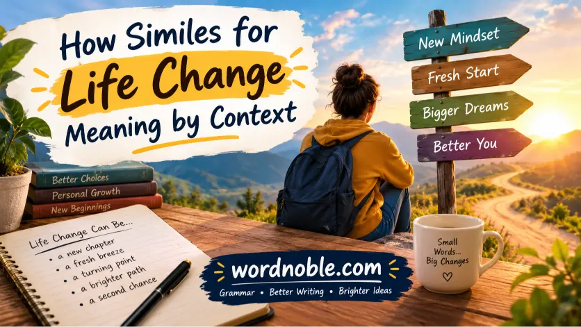 How Similes for Life Change Meaning by Context
