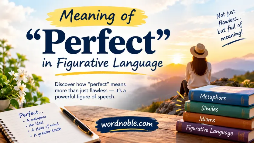 Meaning of “Perfect” in Figurative Language