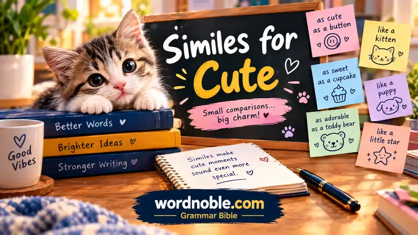 similes for cute