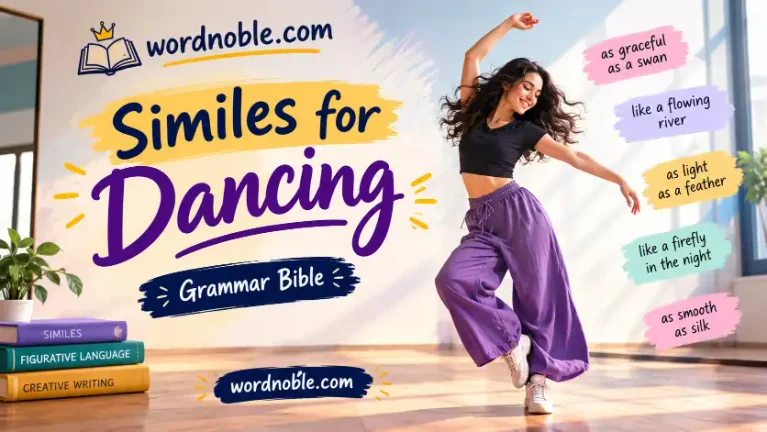 similes for dancing