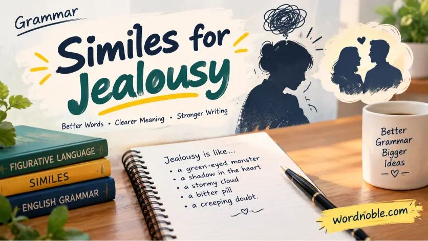 similes for jealousy