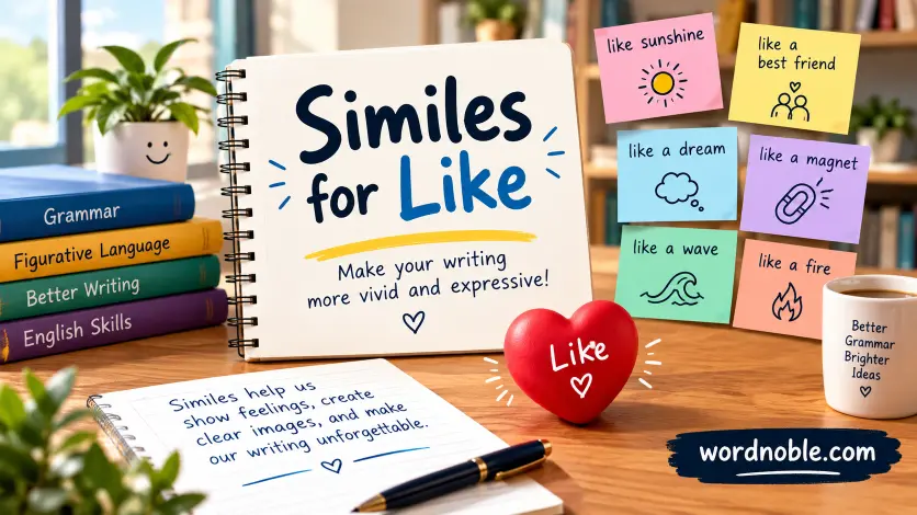 similes for like