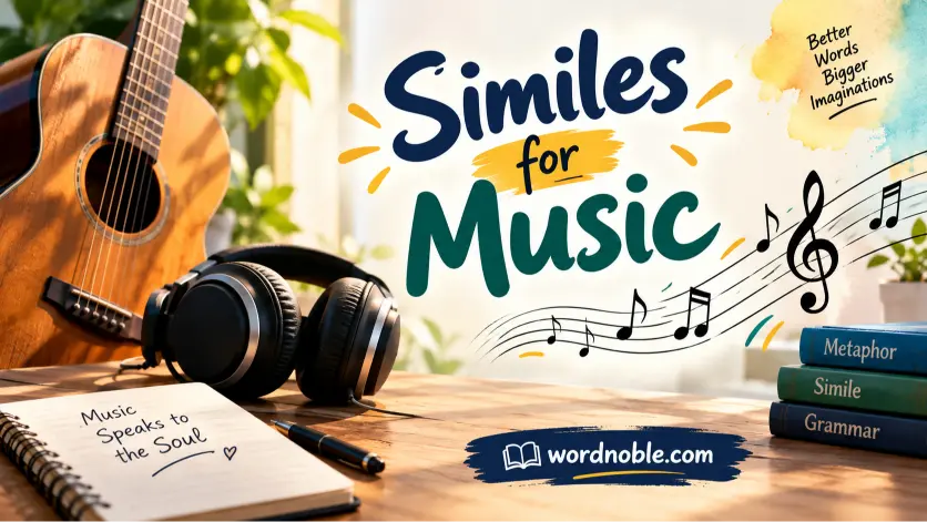 similes for music