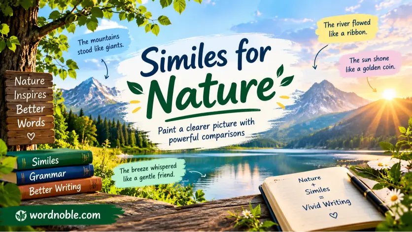 similes for nature