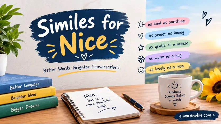 similes for nice