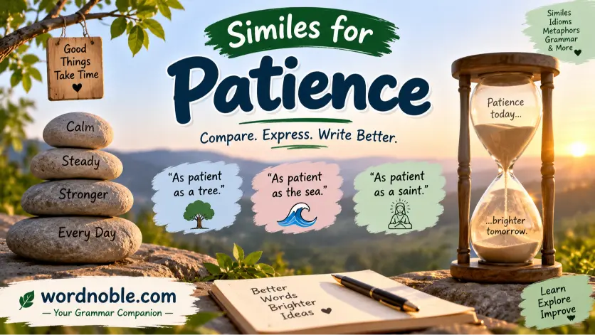 similes for patience