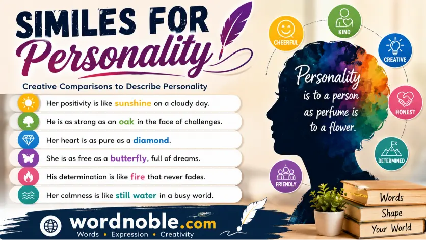 similes for personality