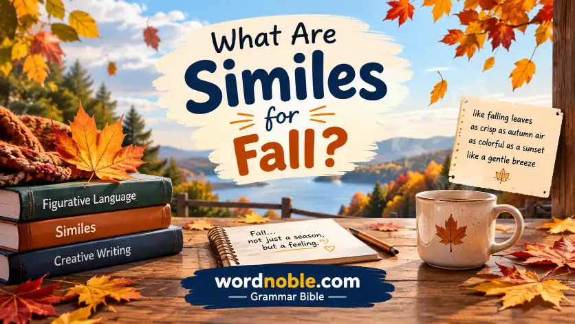 What Are Similes for Fall?