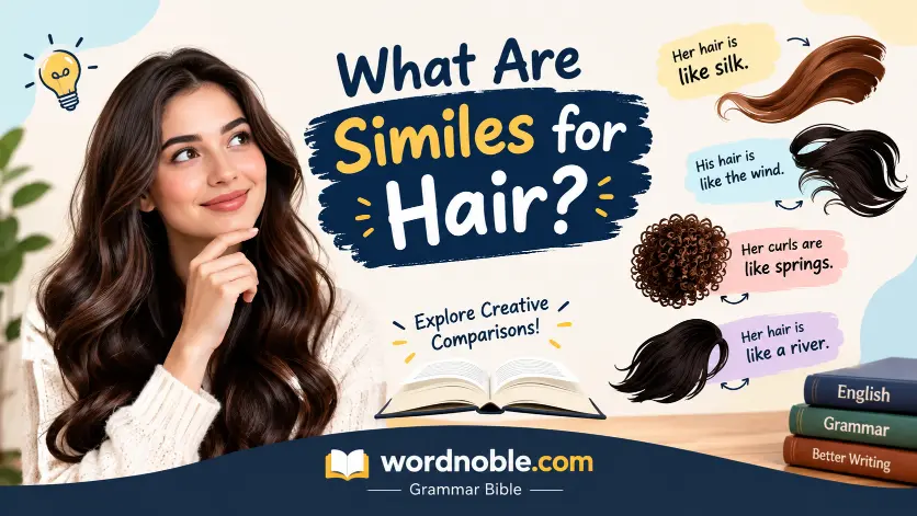 What Are Similes for Hair?