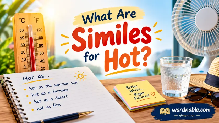 What Are Similes for Hot?
