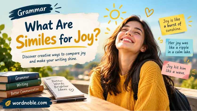 What Are Similes for Joy?
