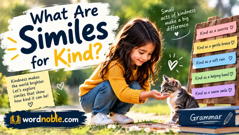 What Are Similes for Kind?
