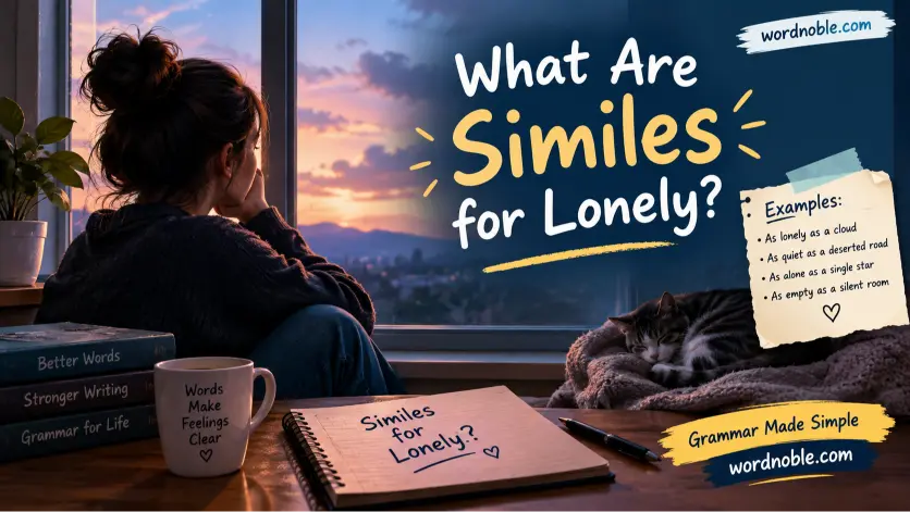 What Are Similes for Lonely?